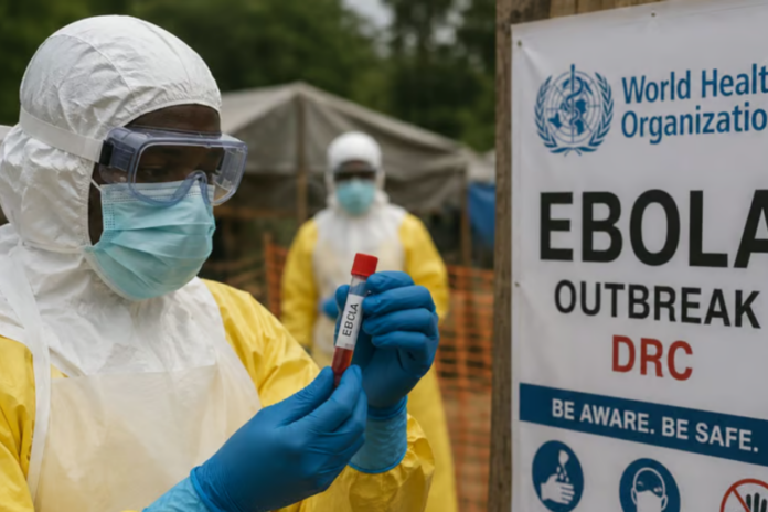 OMS reporta 689 casos de ébola y 139 muertes por brote en RD del Congo
