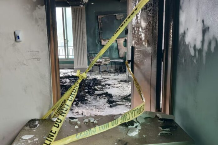 Niño muere quemado en incendio la madrugada de este sábado en Barahona