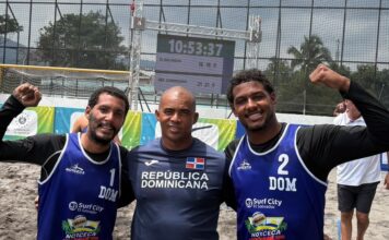 Hayerling De Jesús y Oscar Martínez ganan plata en voleibol playa Hayerling De Jesús y Oscar Martínez ganan plata en voleibol playa