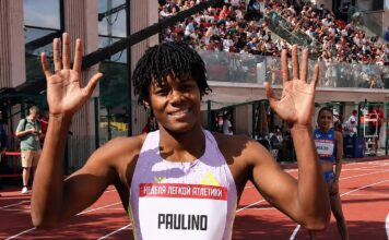Marileidy Paulino inicia su temporada al aire libre con victoria contundente en Rusia Marileidy Paulino inicia su temporada al aire libre con victoria contundente en Rusia