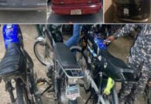 DICRIM recupera vehículos y cuatro motocicletas robados durante operativos en San Cristóbal
