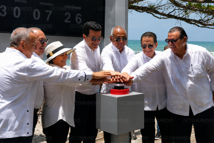 David Collado deja iniciada obras turísticas en Baní por más 137 millones de pesos.